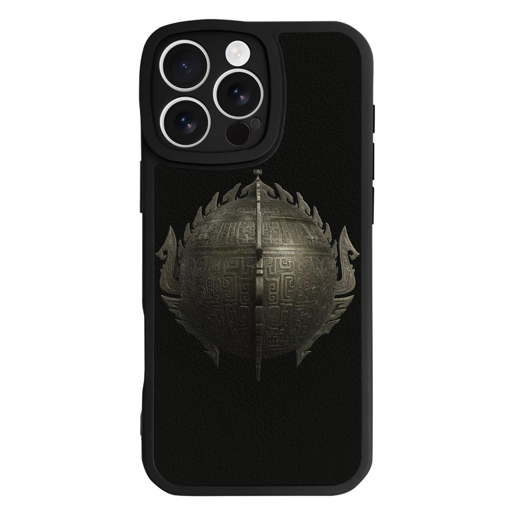 （画像用） Ne Zha 2 ナタ 魔童の大暴れ 【iPhone 16シリーズ対応】シリコンスマホケース（レザー調） 材質：シリコン
